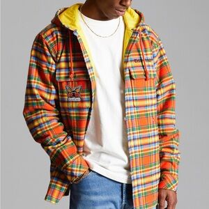 NWT Teddy Fresh Quilted Flannel Shirt Jacket Size XS